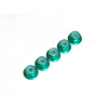 Green Aluminum 2mm Flanged Lock Nut