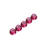 Red Aluminum 2mm Flanged Lock Nut [57122R]