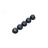 Black Aluminum 3mm Flanged Lock Nut