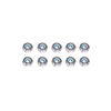 M3 Iron Lock Nuts(10pcs)