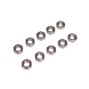 Stainless Steel 4mm Nut(10pcs) [57164]