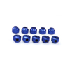 Blue Aluminum Knurled Collars 10PCS [57501B]