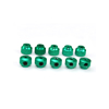 Green Aluminum Knurled Collars 10PCS