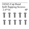 Cap Head Self Tapping Screws [18242]