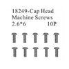 Cap Head Machine Screws [18249]