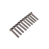 M3*16 Stainless Steel Flat Head Hex Screws(10pcs)