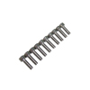 M4*12 Stainless Steel Flat Head Hex Screws(10pcs)