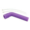 Purple 1/8 Silicone exhaust pipe deflector [51883P]