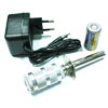 Silver Aluminum Glow Starter(w/ sc battery & charger) [516011S]