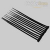 Black Nylon Cable Ties (50pcs) - 3*100mm 