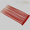Red Nylon Cable Ties (50pcs) - 3*100mm 
