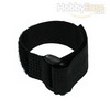 Black Hook and Loop Velcro Tie - 200mm