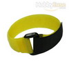 Yellow Hook and Loop Velcro Tie - 200mm