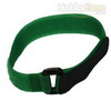 Green Hook and Loop Velcro Tie - 300mm