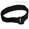 Black Hook and Loop Velcro Tie - 300mm