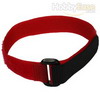 Red Hook and Loop Velcro Tie - 300mm