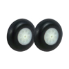 &Oslash;2.75"*25mm Treaded Rubber Wheels 2pcs