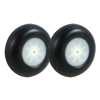 &Oslash;4.5"*41mm Treaded Rubber Wheels 2pcs