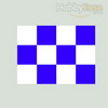 30*30mm Blue-white Squares Covering Film -638*1000mm