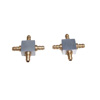 Aluminum 4-faucet Air Couplers for Retract(1Pair) [11394]