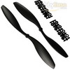 Black Nylon 1245(12*4.5) Standard + Reverse Electirc Propellers 1pair