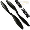 Black Nylon 1045(10*4.5) Standard + Reverse Electirc Propellers 1pair [102205K]