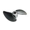 Chrome Plated Aluminum Two-blade Propeller[&Oslash;3/16"]-445(D45*P1.4)