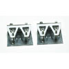 Silver Large Trim Tab(1 pair) [62170S]