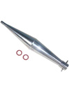 Aluminum Gas Tuned Pipe for Boat w/ water-cooling