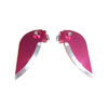 Red Aluminum Adjustable Turn Fin for Boats(2PCS)-37*85mm