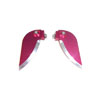 Red Aluminum Adjustable Turn Fin for Boats(2PCS)-31*68mm