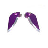 Purple Aluminum Adjustable Turn Fin for Boats(2PCS)-24*54mm