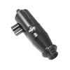 1/10 Black Aluminum Adjustable Pipe - Type B