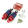 Red Aluminum Shock Absorbers 2PCS(50mm) [58050R]