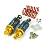 Golden Aluminum Shock Absorbers 2PCS(55mm) [58055A]