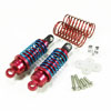 Red Aluminum Shock Absorbers 2PCS(60mm)