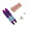 Red Aluminum Shock Absorbers 2PCS(100mm) [58300P]