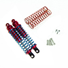 Red Aluminum Shock Absorbers 2PCS(100mm) [58300R]