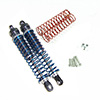 Titanium Color Aluminum Shock Absorbers 2PCS(110mm)