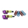 Purple Aluminum Shocks w/  Piggyback 65mm 2PCS [58665P]