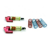 Red Aluminum Shocks w/  Piggyback 70mm 2PCS