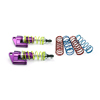 Purple Aluminum Shocks w/  Piggyback 75mm 2PCS