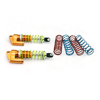 Golden Aluminum Shocks w/  Piggyback 80mm 2PCS [58680A]