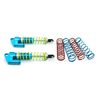 Blue Aluminum Shocks w/  Piggyback85mm 2PCS [58685B]