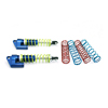 Navy-blue Aluminum Shocks w/  Piggyback 90mm 2PCS