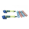 Navy-blue Aluminum Shocks w/  Piggyback 95mm 2PCS [58695N]