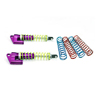 Purple Aluminum Shocks w/  Piggyback 95mm 2PCS [58695P]