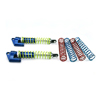 Navy Aluminum Shocks w/  Piggyback 100mm 2PCS