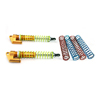 Golden Aluminum Shocks w/  Piggyback 110mm 2PCS