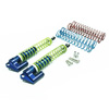 Navy-blue Aluminum Shocks w/  Piggyback 115mm 2PCS